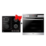 Жиынтық Hansa газ пісіру беті BHKS610301 + Встраиваемый духовой шкаф Hansa BOEIS694655 