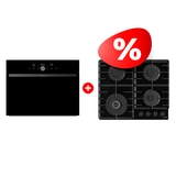 Комплект Газовая варочная поверхность Gorenje GTW642SYB + Встраиваемый духовой шкаф Gorenje BCM4547DG  - фото 2