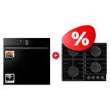 Жиынтық Газовая варочная поверхность Gorenje GT642AB + Gorenje кіріктірілетін электр пеші GO66E PIZZA350C 
