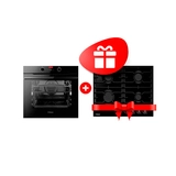 Комплект Газовая варочная поверхность Hansa BHGS630301 + Встраиваемый духовой шкаф Hansa BOES684603 