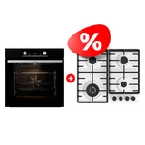 Комплект Газовая варочная поверхность Gorenje GW642SYW + Встраиваемый духовой шкаф Gorenje BOSX6737E03B 