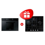 Комплект Газовая варочная поверхность Samsung NA64H3010BK + Духовой шкаф Samsung NQ50T9539BD/WT Infinite Line 