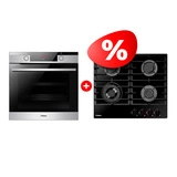 Комплект Газовая варочная поверхность Hansa BHKS671830 + Встраиваемый духовой шкаф Hansa BOEIS694655 