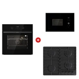 Жиынтық Встраиваемая варочная панель Gorenje G641BHF + Встраиваемая микроволновая печь Gorenje BM201AG1BG + Встраиваемый духовой шкаф Gorenje BO6737E02NBG 
