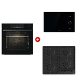 Комплект Встраиваемая варочная панель Gorenje G641BHF + Встраиваемая микроволновая печь Gorenje BM235G1SYB + Встраиваемый духовой шкаф Gorenje BSA6737E15BG 