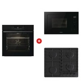 Комплект Встраиваемая варочная панель Gorenje G641BHF + Встраиваемая микроволновая печь Gorenje BM251M2BG + Встраиваемый духовой шкаф Gorenje BOS6737E06B 