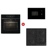 Жиынтық Встраиваемая варочная панель Gorenje G641BHF + Встраиваемая микроволновая печь Gorenje BM201AG1BG + Встраиваемый духовой шкаф Gorenje BSA6737E15BG 