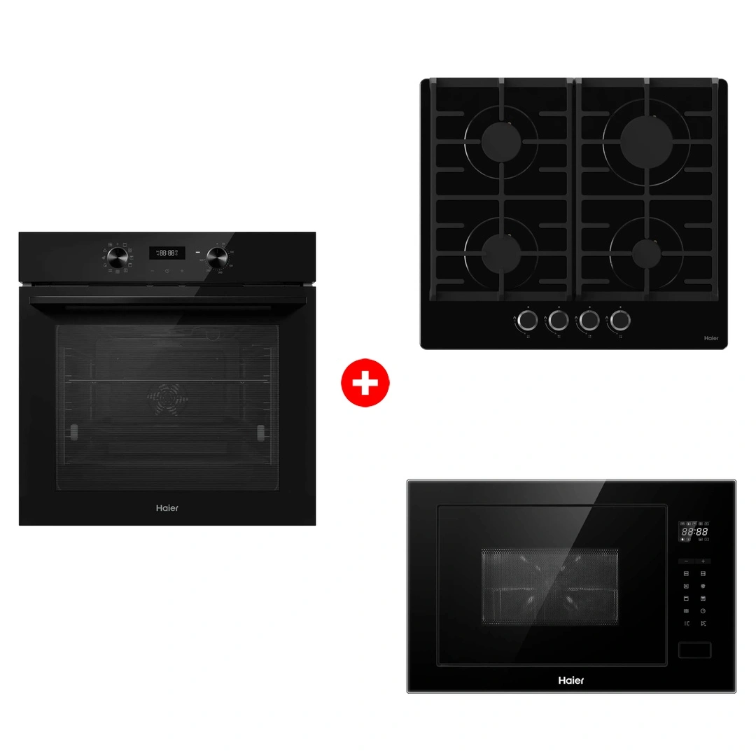 Комплект Haier HHX-G64CNB + Haier HMX-BTG259B + Haier HOQ-R2ARN3GB 