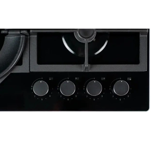 Газовая варочная панель Midea MG601V BG/(Easy Clean) Black - фото 5