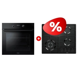 Комплект Haier HHQ-G64CTPB + Haier HOQ-K2ANN3GB 