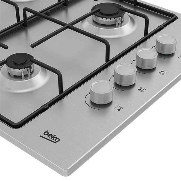 Газовая варочная поверхность Beko HIGG 641C3 SX - фото 5