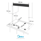 Газовая варочная поверхность Midea MG9060TGB - фото 12