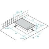 Газовая варочная поверхность Beko HDCG 32220 FX - фото 3