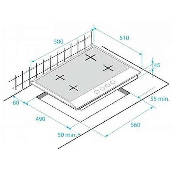 Газовая варочная поверхность Beko HIAW 64225 SCR - фото 2