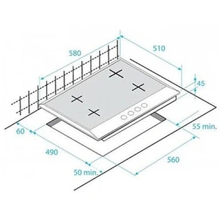 Газовая варочная поверхность Beko HIAW 64225 SCR