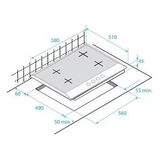 Газовая варочная поверхность Beko HIAG 64225 SAR - фото 2