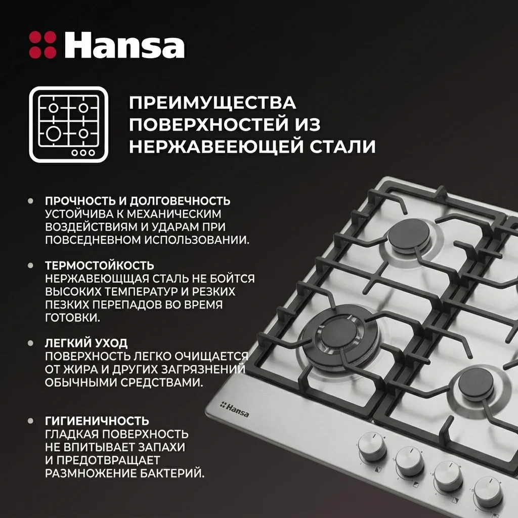 Встраиваемая варочная панель Hansa BHGI611839 - фото 3