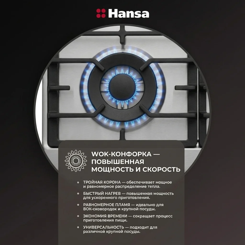 Встраиваемая варочная панель Hansa BHGI611839 - фото 5