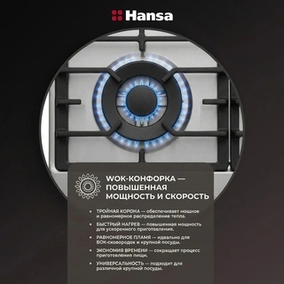 Встраиваемая варочная панель Hansa BHGI611839 - фото 5