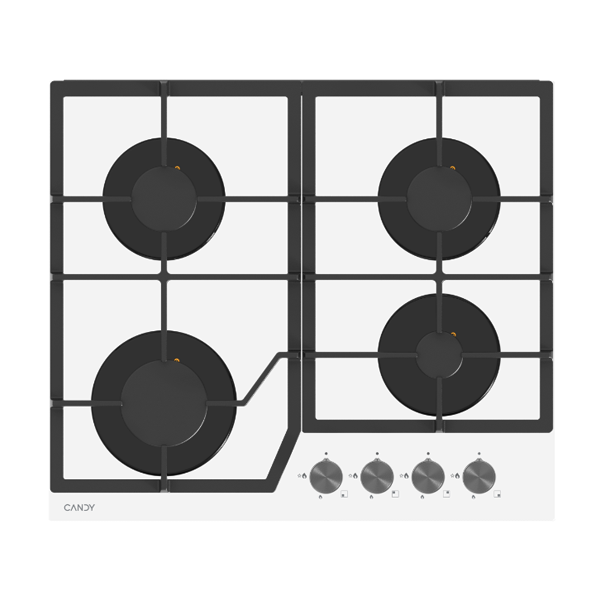 Комплект Газовая варочная поверхность Candy CHXG64CNW + Набор посуды ARG Master Chef 602-1 12 пр.  - фото 2
