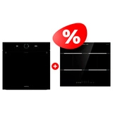 Комплект Индукционная варочная поверхность Gorenje IT646ORAB + Встраиваемый духовой шкаф Gorenje BOS6737SYB
