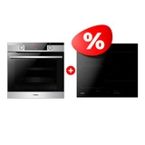 Комплект Индукционная варочная панель Hansa BHI67006 + Встраиваемый духовой шкаф Hansa BOEIS694655 