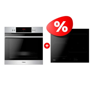 Комплект Индукционная варочная панель Hansa BHI67006 + Встраиваемый духовой шкаф Hansa BOEI684605 
