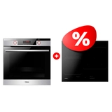 Жиынтық Hansa индукциялық ас пісіру беті BHI67006 + Встраиваемый духовой шкаф Hansa BOEIS696677 