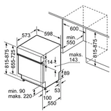 Встраиваемая посудомоечная машина Bosch SGI4IMS60T - фото 9