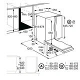 Electrolux кіріктірілетін ыдыс жуғыш машинасы EEM23100L - фото 5