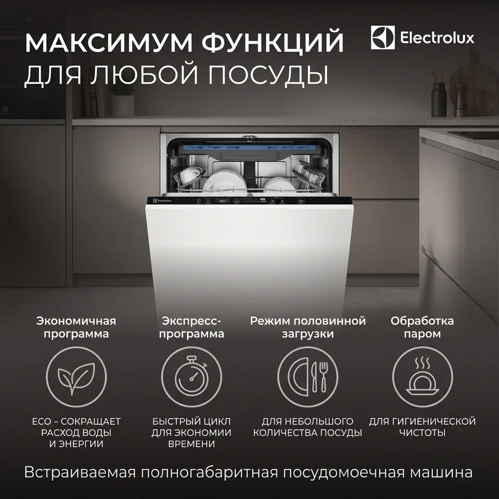 Встраиваемая посудомоечная машина Electrolux EES48200L - фото 5