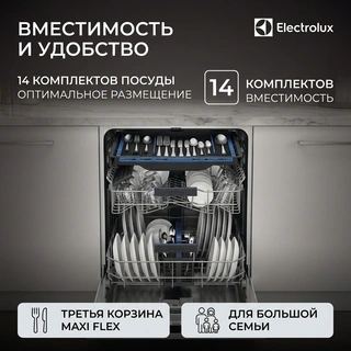 Встраиваемая посудомоечная машина Electrolux EES48200L - фото 6