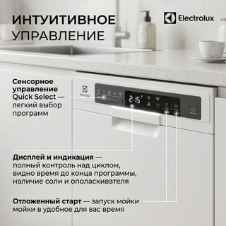Встраиваемая посудомоечная машина Electrolux EES48200L - фото 6
