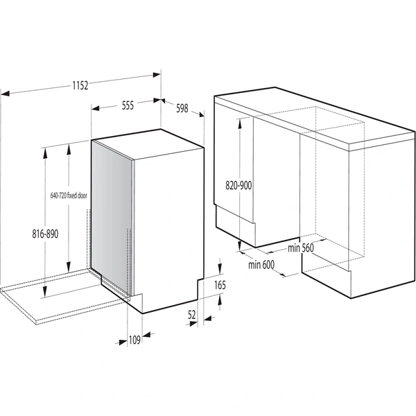 Встраиваемая посудомоечная машина Gorenje GV663C60 - фото 13