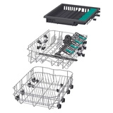 Кіріктірілетін ыдыс жуғыш машина Candy CI 1A7E1AB-08 - фото 6