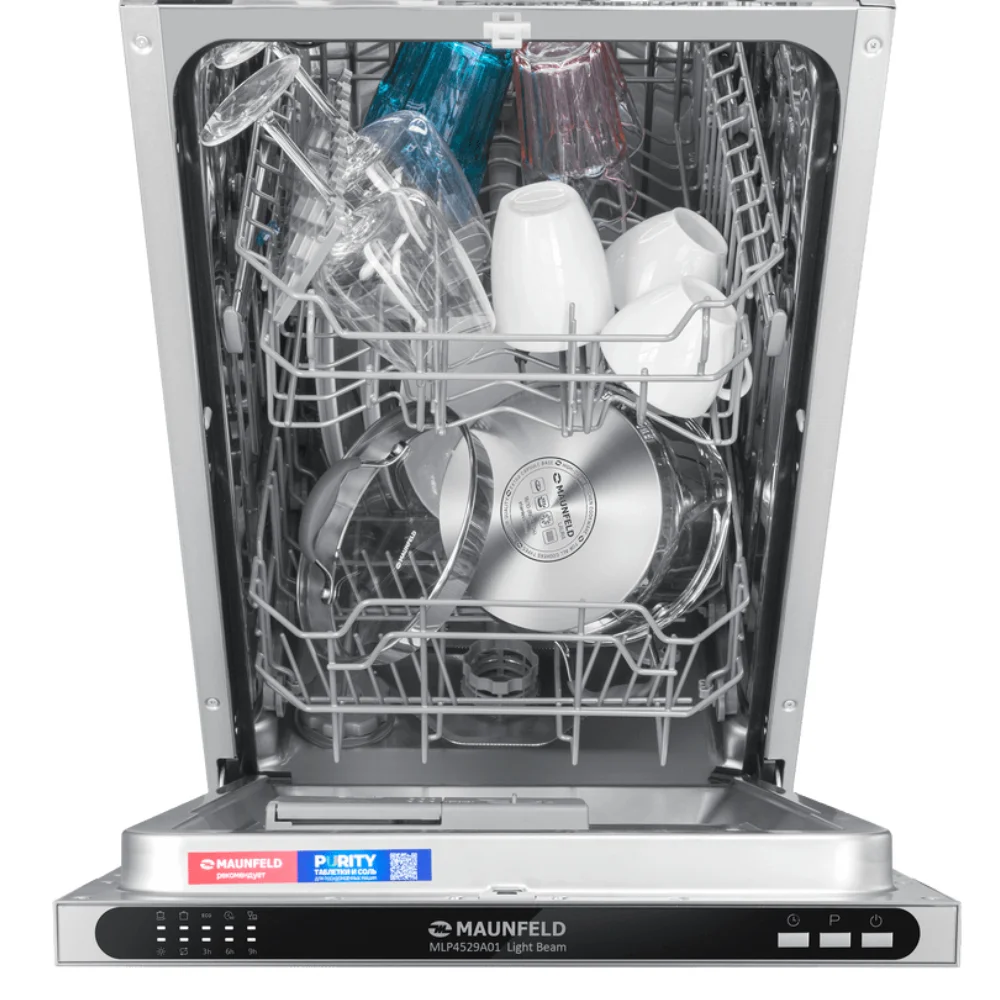 Встраиваемая посудомоечная машина MAUNFELD MLP4529A01 Light Beam - фото 11
