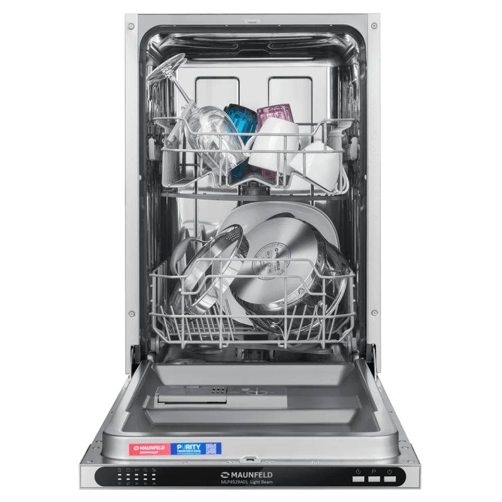 Встраиваемая посудомоечная машина MAUNFELD MLP4529A01 Light Beam - фото 2