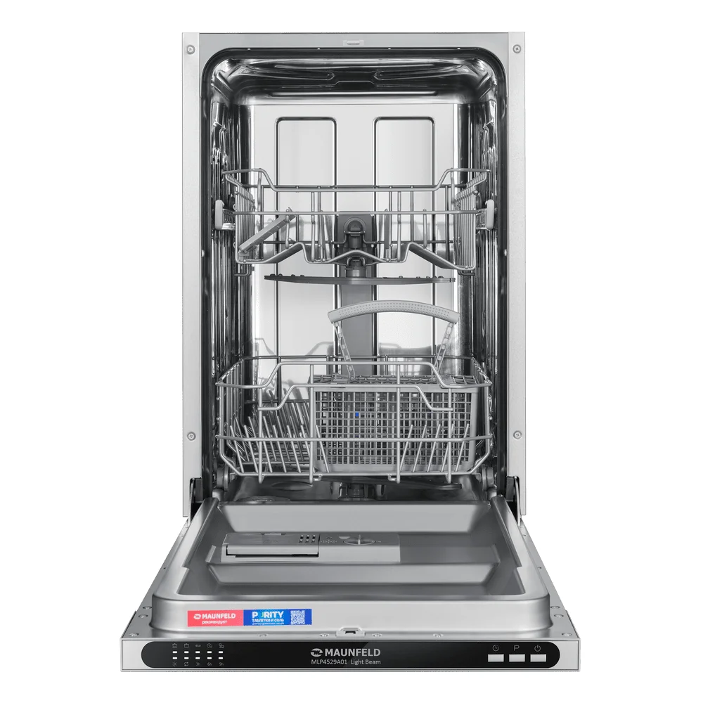 Встраиваемая посудомоечная машина MAUNFELD MLP4529A01 Light Beam - фото 4