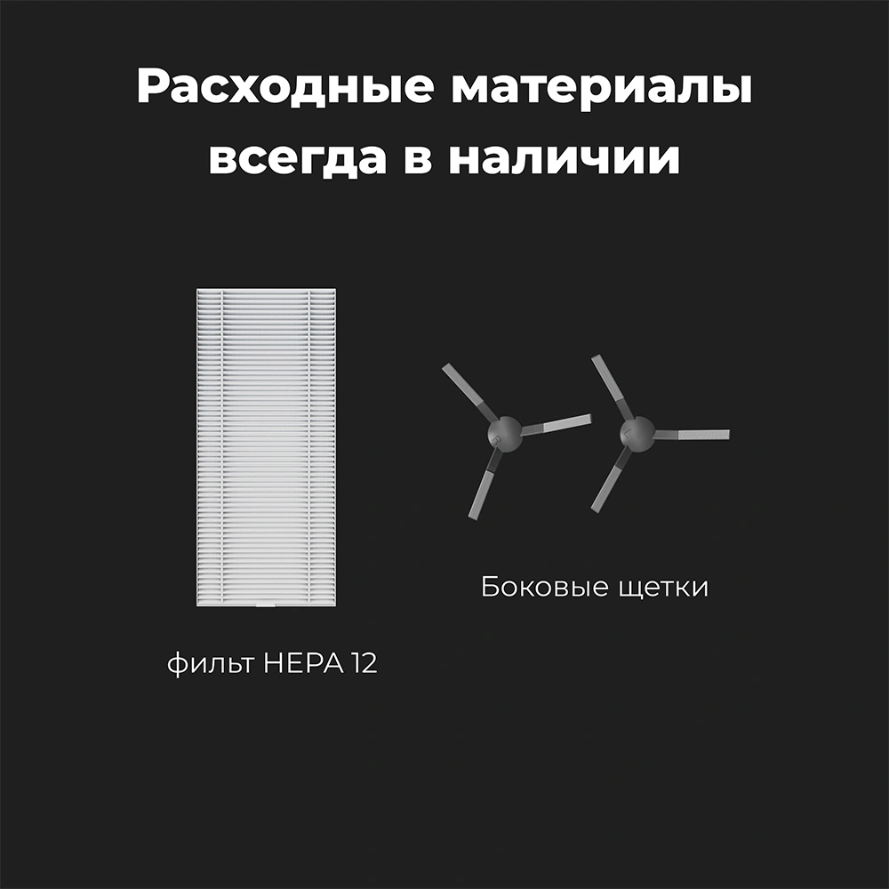 Робот-пылесос AENO RC2S (ARC0002S) White - фото 17