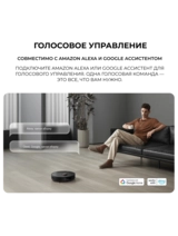 Робот-пылесос Xiaomi Robot Vacuum X20 Max Черный (в комплекте с зарядной станцией D109-JZEU) D109GL - фото 16