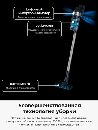 Вертикальный пылесос Samsung JET 60 Turbo (VS15A6031R4/EV) - фото 5