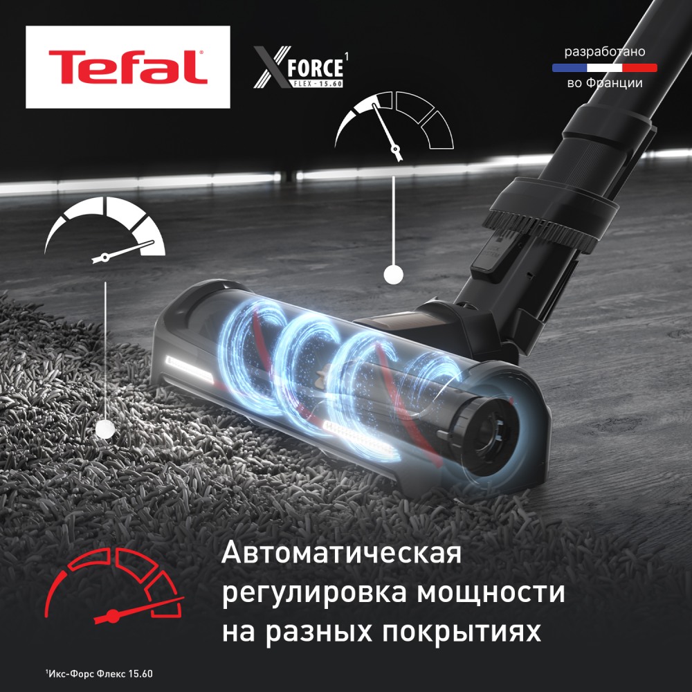 Беспроводной пылесос Tefal X-Force Flex 15.60 Pro TY99F1WO - фото 6
