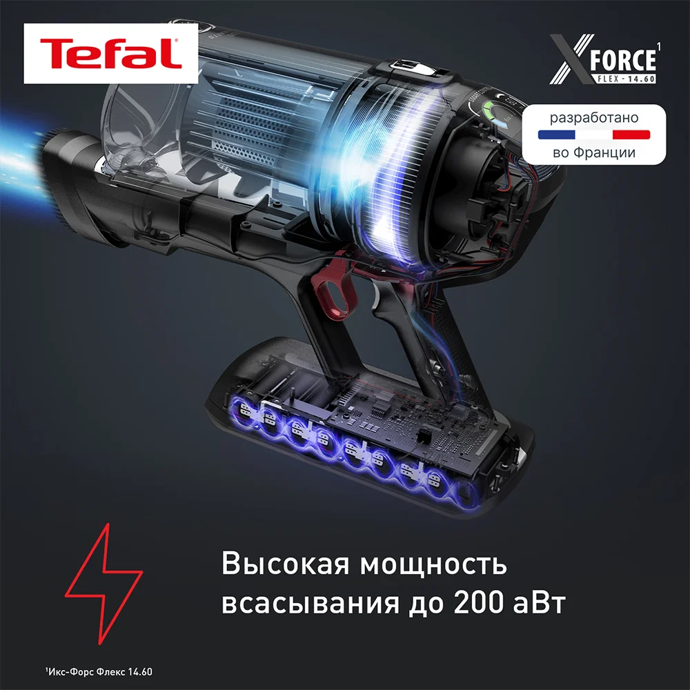 Tefal тік шаңсорғыш X-Force Flex TY99A8WO - фото 3