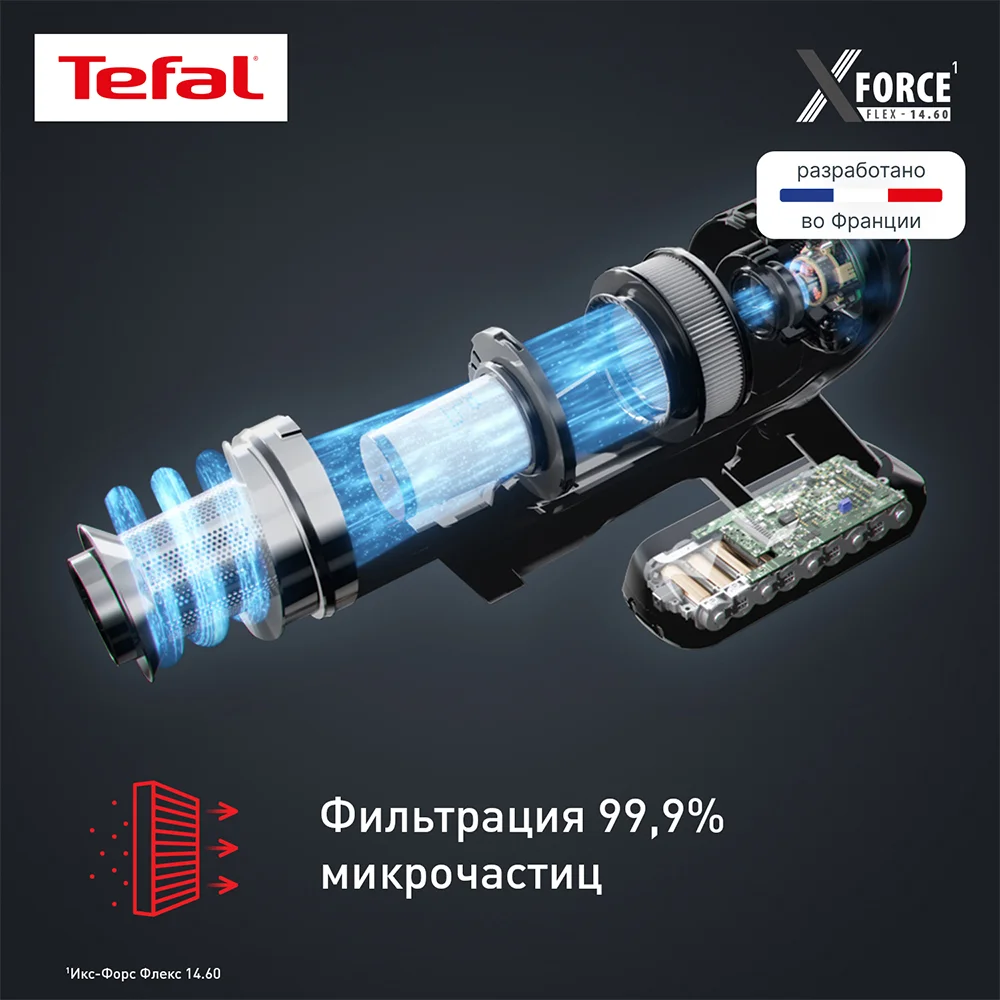 Tefal тік шаңсорғыш X-Force Flex TY99A8WO - фото 8