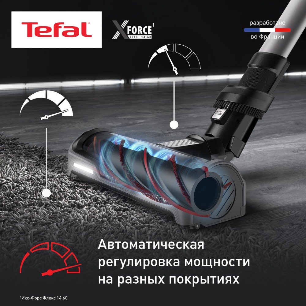 Беспроводной пылесос Tefal X-Force Flex 14.60 Animal Care TY99A8WO - фото 6
