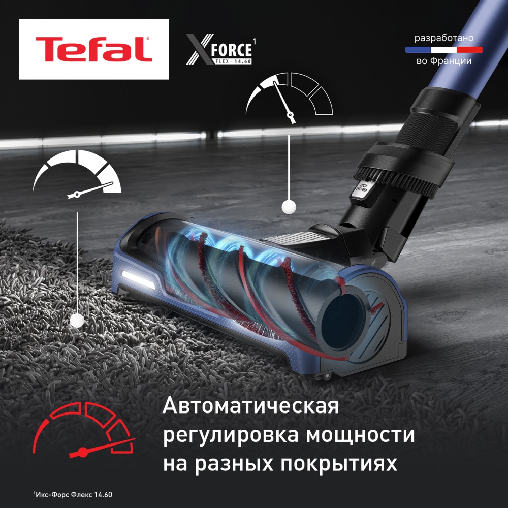Беспроводной пылесос Tefal X-Force Flex 14.60 Aqua TY99C0WO - фото 6