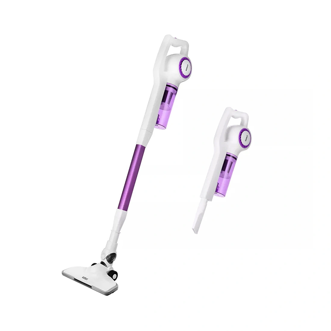 Проводной вертикальный пылесос Kitfort КТ-5105-1 бело-фиолетовый КТ-5105-1 бело-фиолетовый