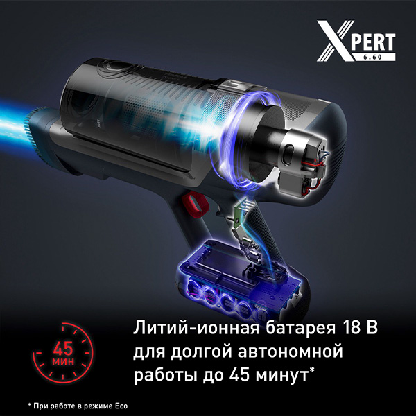 Вертикальный пылесос Tefal X-Pert 6.60 TY6837WO