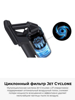 Вертикальный пылесос Samsung Jet 85 Complete VS20C8524TB/EV - фото 5