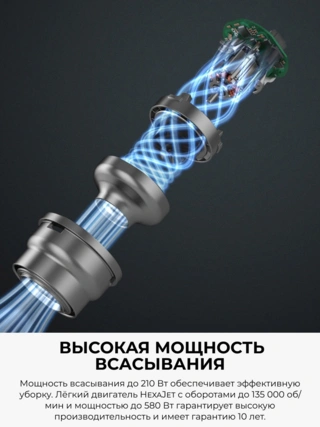 Вертикальный пылесос Samsung Jet 85 Complete VS20C8524TB/EV - фото 4